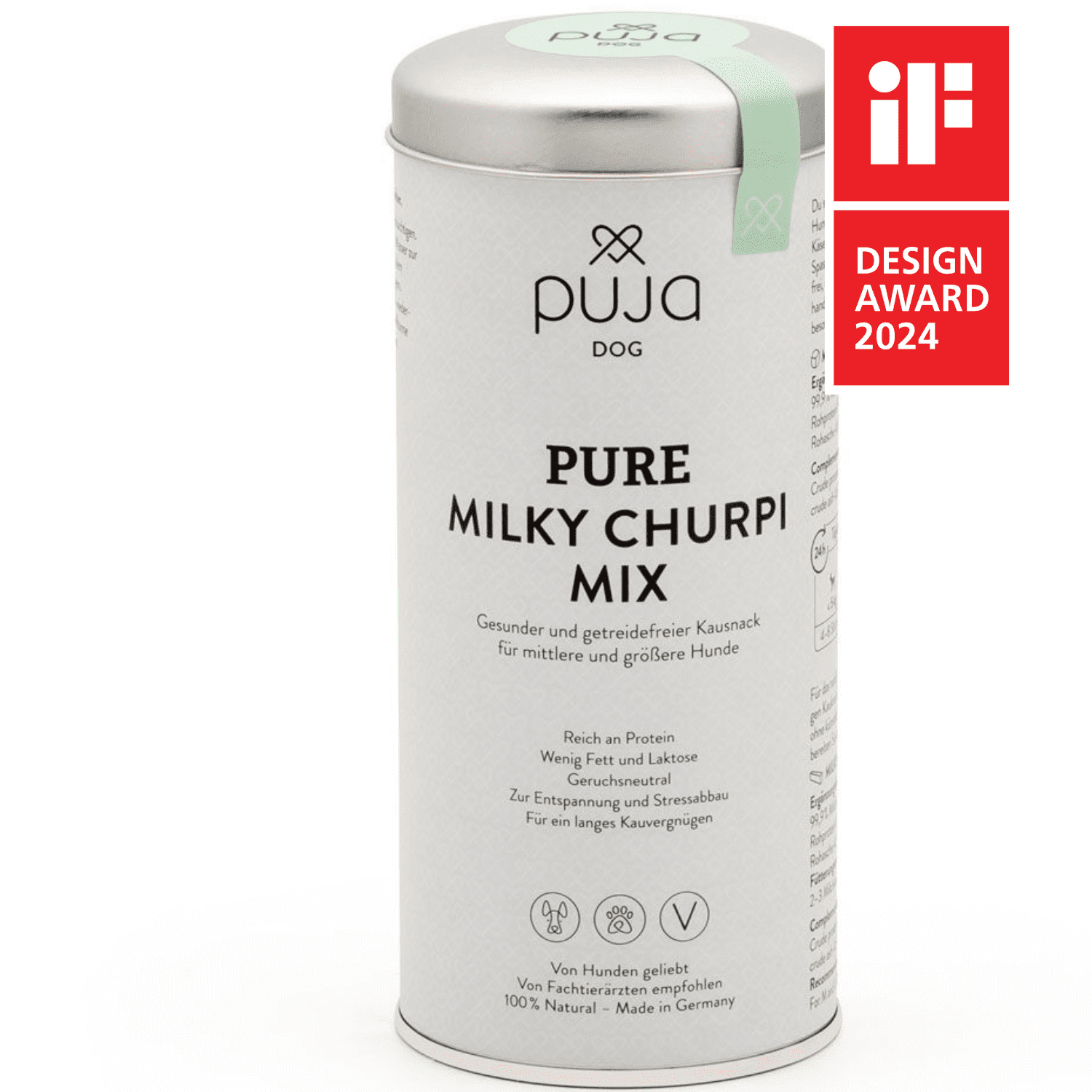 Pure Milky Churpi Mix - Healthy and grain-free chew snack for medium and large dogs 195g