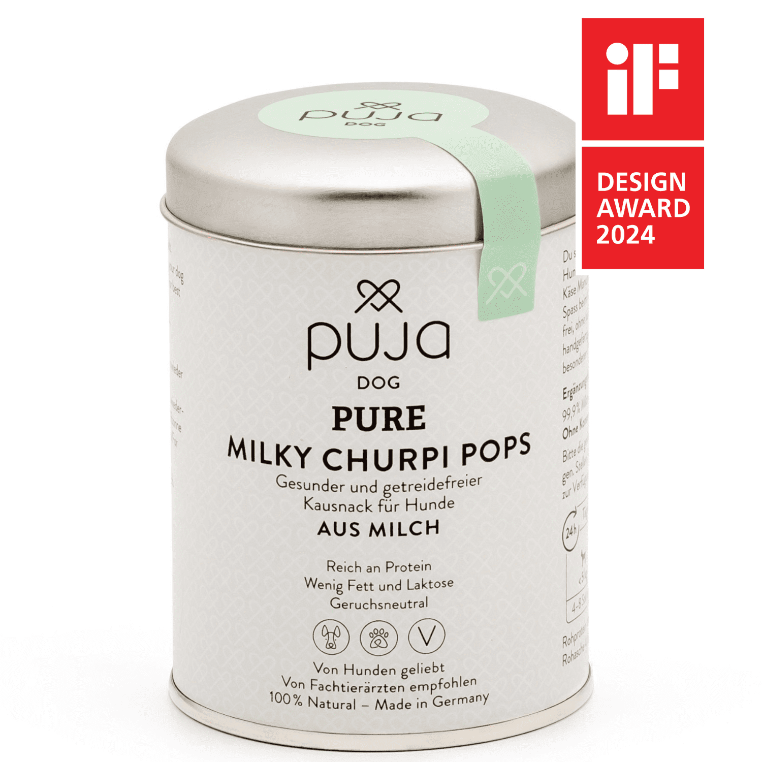 Pure Milky Churpi Pops für Hunde - Gesunder und getreidefreier Kausnack aus Milch 45g