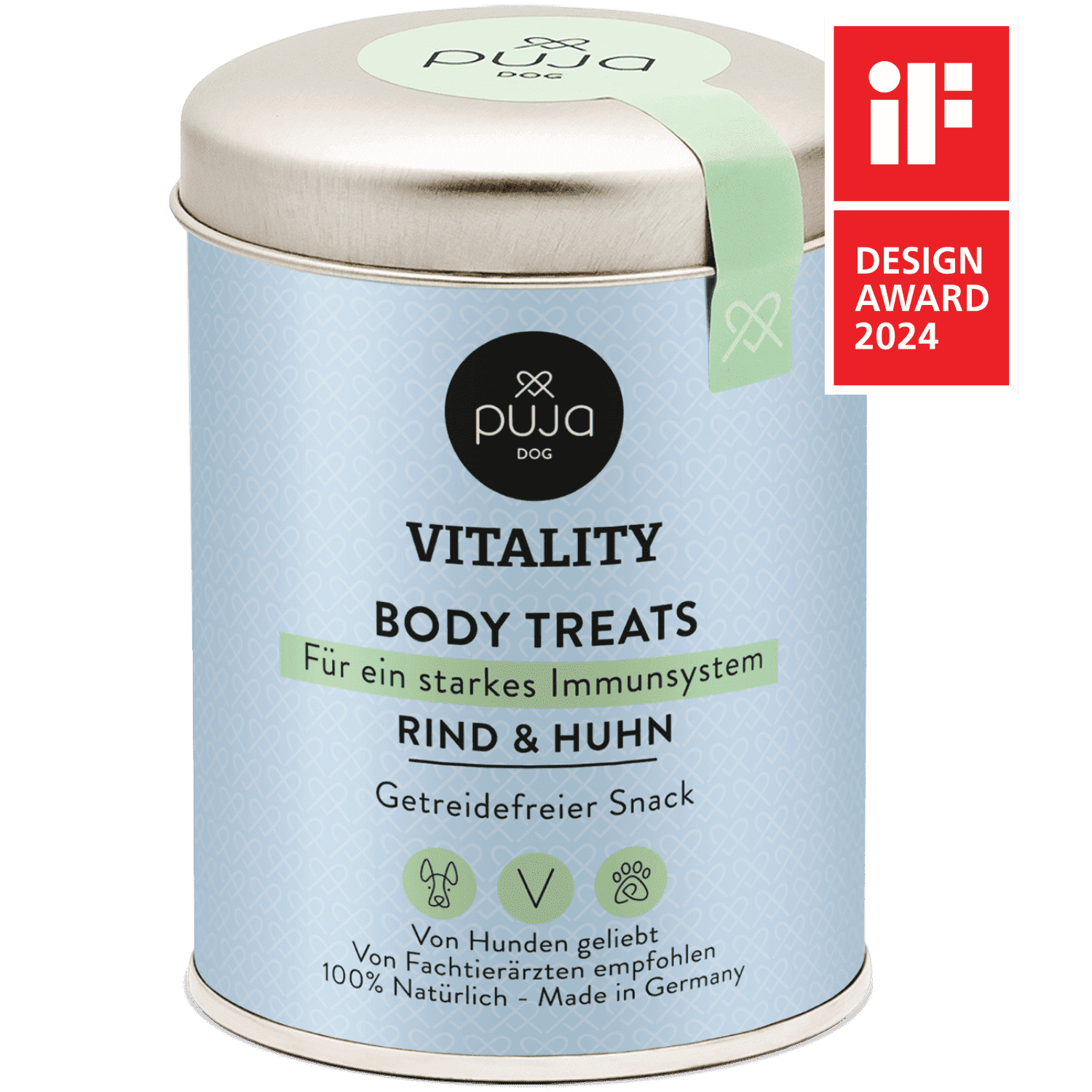 Vitality Body Treats für Hunde - leckerer Immunsystem Booster 150g