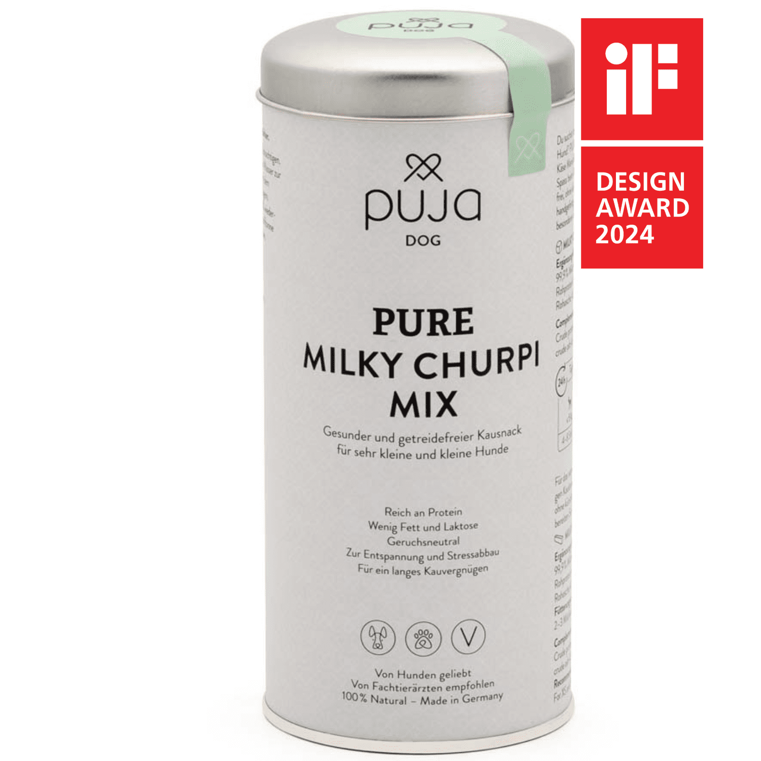 Pure Milky Churpi Mix - Healthy and grain-free milk chew snack for very small and small dogs 110g